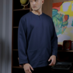 Navy Blue for Men: Lengan Panjang