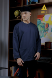 Navy Blue for Men: Lengan Panjang