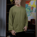 Olive for Men: Lengan Panjang
