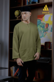 Olive for Men: Lengan Panjang
