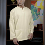 Soft Yellow for Men: Lengan Panjang